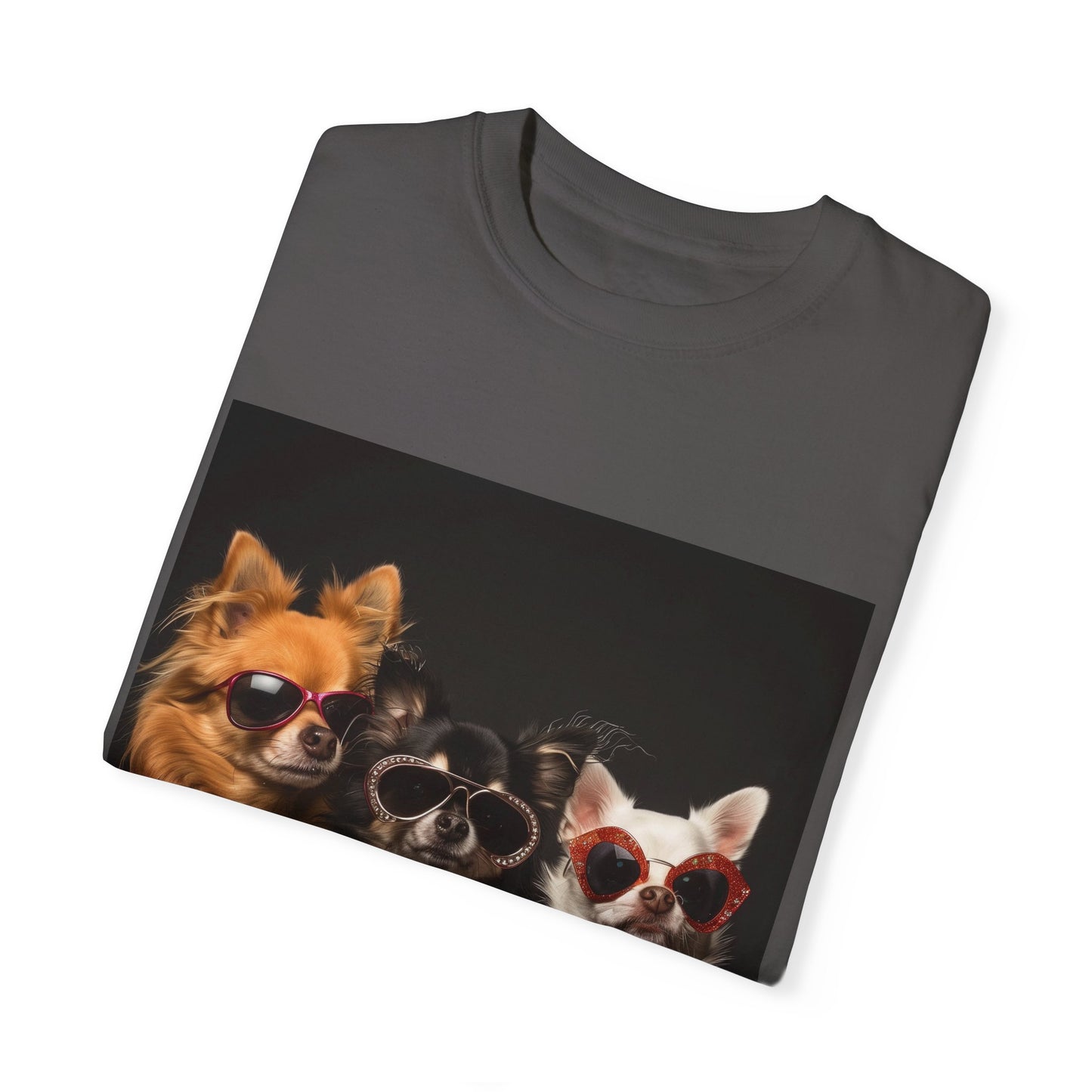 Chihuahua Rockband Graphic Tee